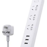 Сетевой адаптер Xiaomi Mi Power Strip 3 Sockets/3 USB Potrs NRB4027CN белый