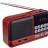 Портативный радиоприемник Perfeo Aspen 3Вт/FM/AUX/USB/MicroSD PF_B4058 красный