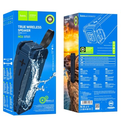 Bluetooth колонка Hoco HC6 Magic sports синяя Bluetooth колонка Hoco HC6 Magic sports синяя