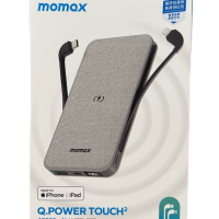 Powerbank с беспроводной зарядкой Momax Q. Power7 10000mAh IP112MFIA серый