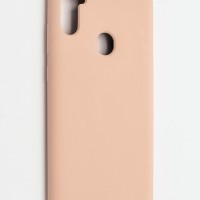 Накладка для Samsung Galaxy A11/M11 Silicone cover пудро
