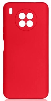 Накладка для Huawei Honor 50 Lite/Nova 8i Silicone cover без логотипа красная Накладка для Huawei Honor 50 Lite/Nova 8i Silicone cover без логотипа красная