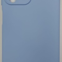 Накладка для Samsung Galaxy M33 силикон матовый голубой