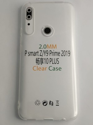 Чехол-накладка силикон 2.0мм Huawei PSmart Z/Y9 Prime 2019 прозрачный Чехол-накладка силикон 2.0мм Huawei PSmart Z/Y9 Prime 2019 прозрачный