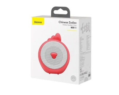 Bluetooth колонка Baseus Chick E06 3Вт/IP55/BT5.0/300mAh (NGE06-A09) красная Bluetooth колонка Baseus Chick E06 3Вт/IP55/BT5.0/300mAh (NGE06-A09) красная