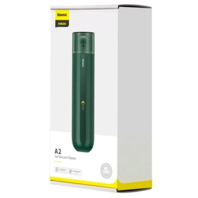 Автомобильный пылесос Baseus A2 Vacuum Cleaner CRXCQA2-06 зеленый Автомобильный пылесос Baseus A2 Vacuum Cleaner CRXCQA2-06 зеленый