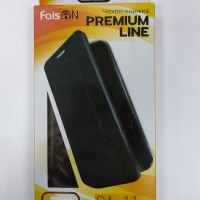 Чехол-книжка для i-Phone 13 Mini Faison CA11 кожаная боковая черная