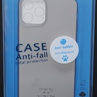 Накладка для i-Phone 12/12 Pro 6.1" Borofone Ice series силикон темный
