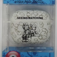 Силиконовый светящийся в темноте чехол для AirPods 3 Luxo Kaws рисунок №36