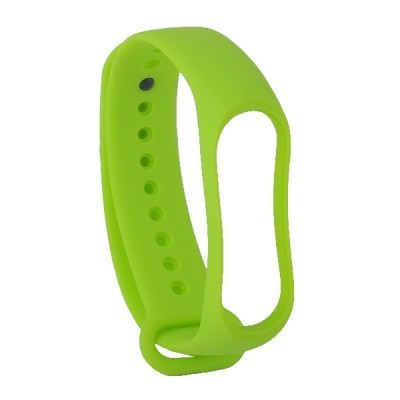 Ремешок для Xiaomi Mi Band 3/4 силиконовый зеленый Ремешок для Xiaomi Mi Band 3/4 силиконовый зеленый