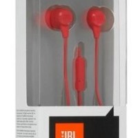 Наушники с микрофоном JBL C50HI 1.2м красные