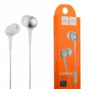 Наушники с микрофоном Hoco M19 Drumbeat 1.2м белые Наушники с микрофоном Hoco M19 Drumbeat 1.2м белые