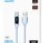 Usb Кабель-зарядка Type-C Maxco MS05C 66W 1.2м синий