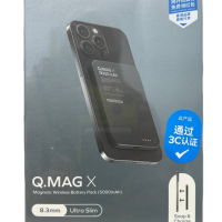 Powerbank магнитный с MagSafe Momax Q. Mag X 5000mAh IP116A черный