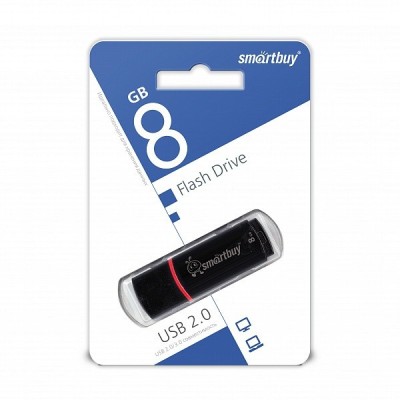 USB флеш накопитель Smartbuy 8GB Crown Black (SB8GBCRW-K) USB флеш накопитель Smartbuy 8GB Crown Black (SB8GBCRW-K)