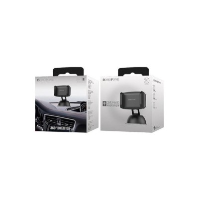 Держатель в автомобиль Borofone Joydock BH4 черный Держатель в автомобиль Borofone Joydock BH4 черный