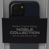 Накладка для i-Phone 13 Mini K-Doo Noble кожаная темно-синяя