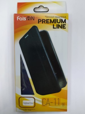 Чехол-книжка для i-Phone 13 Mini Faison CA11 кожаная боковая синяя Чехол-книжка для i-Phone 13 Mini Faison CA11 кожаная боковая синяя