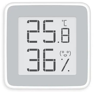 Метеостанция Xiaomi MiaoMiaoce Smart Hygrometer E-Ink Screen MHO-C201 белый Датчик температуры и влажности Xiaomi Miaimiaoce Digital Thermometer Hygrometer (MHO-C201)