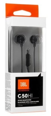 Наушники с микрофоном JBL C50HI 1.2м черные Наушники с микрофоном JBL C50HI 1.2м черные