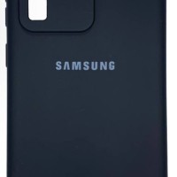 Накладка для Samsung Galaxy S20 Ultra Silicone cover черная