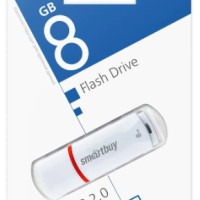 USB флеш накопитель Smartbuy 8GB Crown White (SB8GBCRW-W)