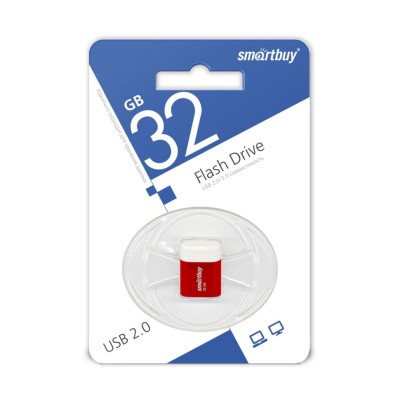 USB флеш накопитель Smartbuy 32GB Lara Red (SB32GBLARA-R) USB флеш накопитель Smartbuy 32GB Lara Red (SB32GBLARA-R)