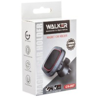 Держатель в автомобиль в воздуховод магнитный Walker CX-007 черный