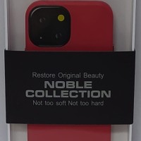 Накладка для i-Phone 13 Mini K-Doo Noble кожаная красная