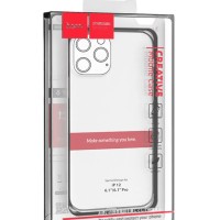 Накладка для i-Phone 12/12 Pro 6.1" Hoco Light силикон прозрачный