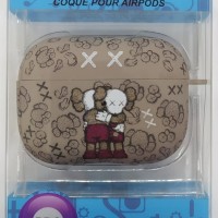 Силиконовый светящийся в темноте чехол для AirPods Pro Luxo Kaws рисунок №47
