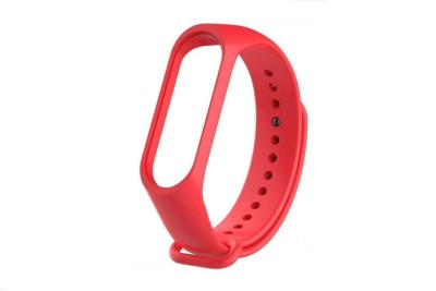 Ремешок для Xiaomi Mi Band 3/4 силиконовый красный Ремешок для Xiaomi Mi Band 3/4 силиконовый красный