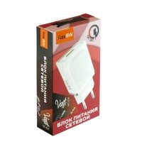 Сетевое зар. устр. Faison HC42A 1USB 2.4A белое