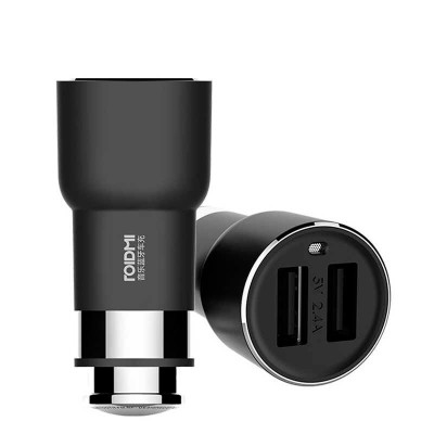 Автомобильное зар. устр. Xiaomi Roidmi 2USB 2.1A с FM-трансмитером черная Автомобильное зар. устр. Xiaomi Roidmi 2Usb 2.1A с FM-трансмитером черная