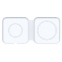 Беспроводное зарядное устройство 2-in-1 15W для Apple i-Phone 12/ Watch TGVI'S D21 белая