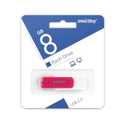 USB флеш накопитель Smartbuy 8GB Diamond Pink (SB8GBDP) USB флеш накопитель Smartbuy 8GB Diamond Pink (SB8GBDP)