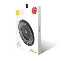 Беспроводное зарядное устройство Baseus Simple Wireless Charger CCALL-AJK01 чёрно-прозрачный