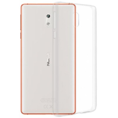 Чехол-накладка силикон 0.5мм Nokia 3 прозрачный Чехол-накладка силикон 0.5мм Nokia 3 прозрачный