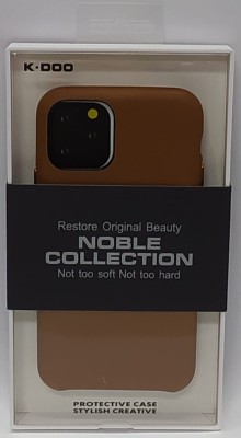 Накладка для i-Phone 11 Pro K-Doo Noble кожаная коричневая Накладка для i-Phone 11 Pro K-Doo Noble кожаная коричневая