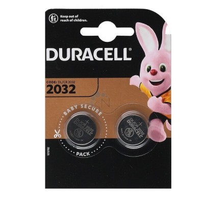 Литиевый элемент питания Duracell CR2032/BL2 Литиевый элемент питания Duracell CR2032/BL2