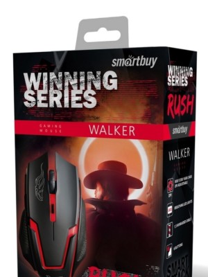 Мышь игровая проводная Smartbuy RUSH Walker черная (SBM-722G-K)/40 Мышь игровая проводная Smartbuy RUSH Walker черная (SBM-722G-K)/40