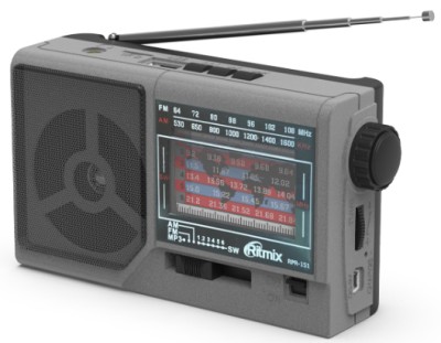 Портативный радиоприемник Ritmix RPR-151 серый Портативный радиоприемник Ritmix RPR-151 серый