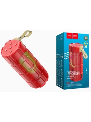 Bluetooth колонка Hoco HC7 BT5.0/2400mAh/4ч/10Вт/TF/FM/USB/AUX красная Bluetooth колонка Hoco HC7 BT5.0/2400mAh/4ч/10Вт/TF/FM/USB/AUX красная