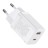 Зарядный блок для смартфонов Baseus Super Si Quick Charger 2 порта 1USB/1C 30W EU, белое