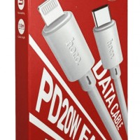Usb Кабель-зарядка Type-C на Lightning Hoco X88 3A 20W 1м белый