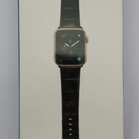 Сменный браслет кожанный для Apple Watch 38-40mm black