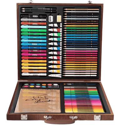 Набор для рисования Xiaomi DELI Painting Set Wooden Box Набор для рисования Xiaomi DELI Painting Set Wooden Box