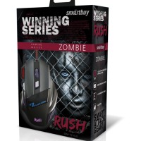 Мышь игровая проводная Smartbuy RUSH Zombie черная (SBM-721G-K)/40