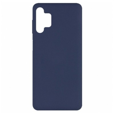 Накладка для Samsung Galaxy A32 Silicone cover темно-синяя Накладка для Samsung Galaxy A32 Silicone cover темно-синяя