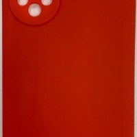 Накладка для Huawei Honor 50/Nova 9 Silicone cover без логотипа красная